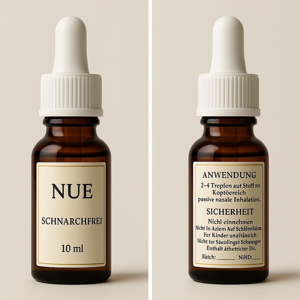 NUE – Schnarchfrei Öl (10 ml) | Aromamischung für ruhige Nächte